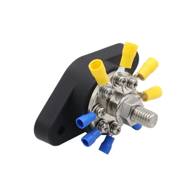 3/8 inch M10 房車遊艇8路接線螺柱 帶2個M5x20螺絲+16個端子