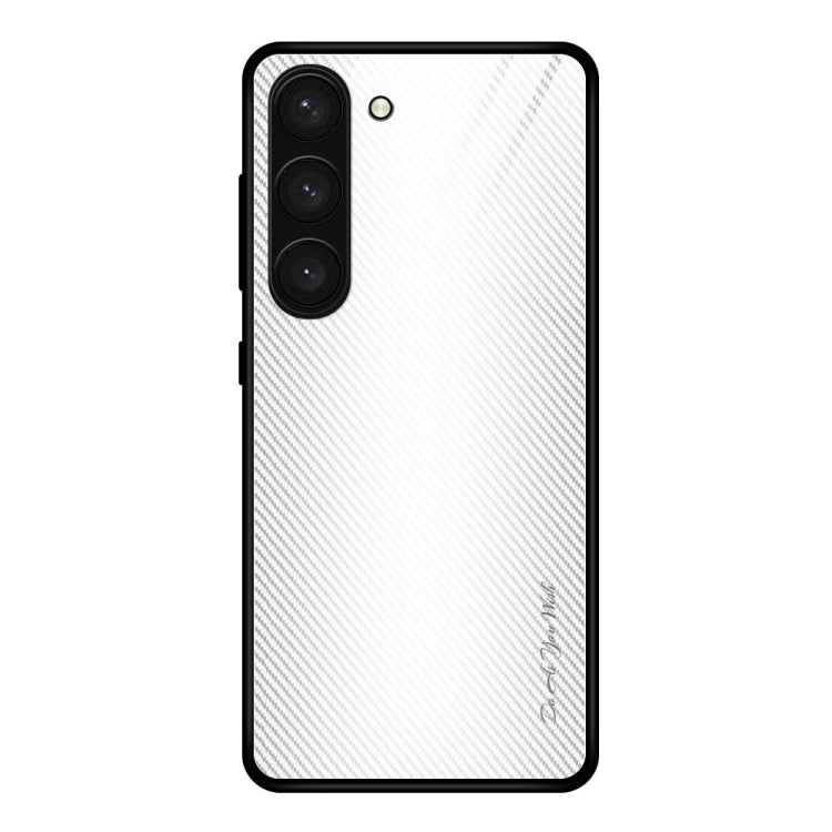適用於三星 Galaxy S23+ 5G 紋理漸變玻璃手機保護殼