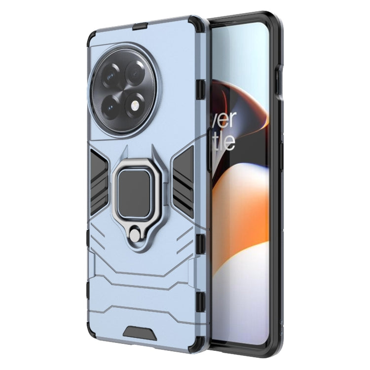 適用於OnePlus Ace 2 / 11R 黑豹PC + TPU磁吸指環支架手機殼