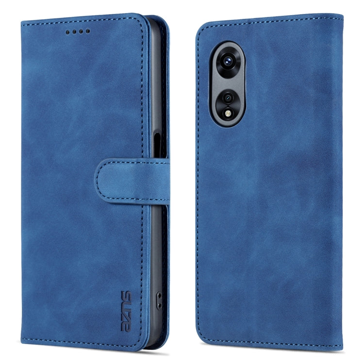適用於OPPO A58 5G / A58X / A78 AZNS 愛尚系列膚感小牛紋手機皮套