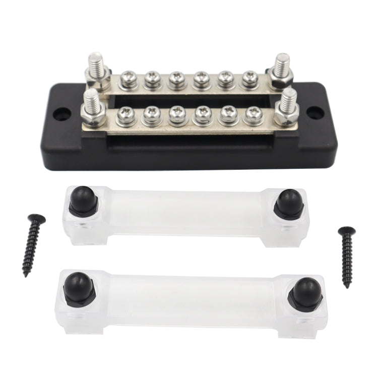 CP-3110 1對裝 150A 12-48V 房車遊艇雙排6路匯線排