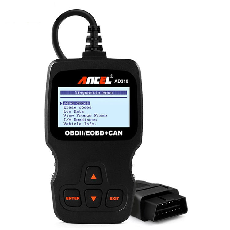 Ancel AD310 CAN OBD2 汽車發動機故障檢測儀