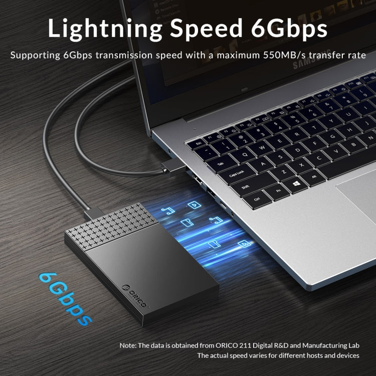 ORICO ORICO-2526C3-V1 2.5寸USB 3.0 USB-A轉Type-C硬盤盒