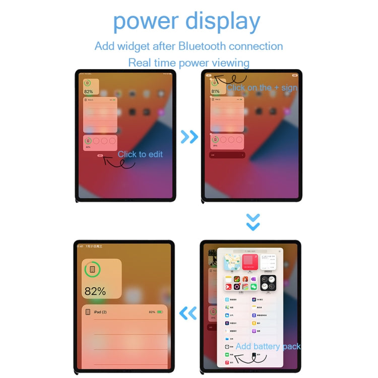 JD56 適用於 iPad 2018- 平板電腦藍牙主動式電容筆