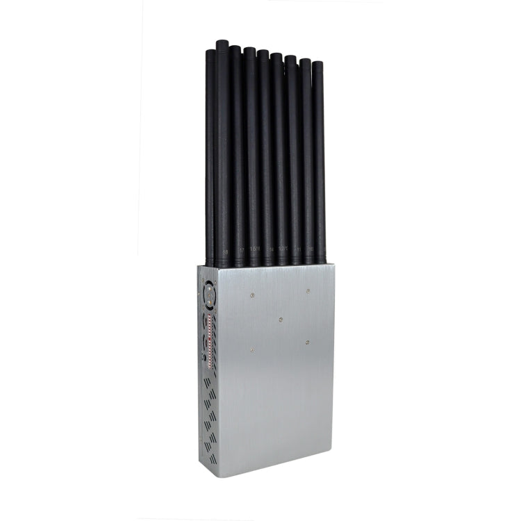 手持式18個頻段2G 3G 4G 5G Wi-Fi GPS UHF VHF手機信號干擾器