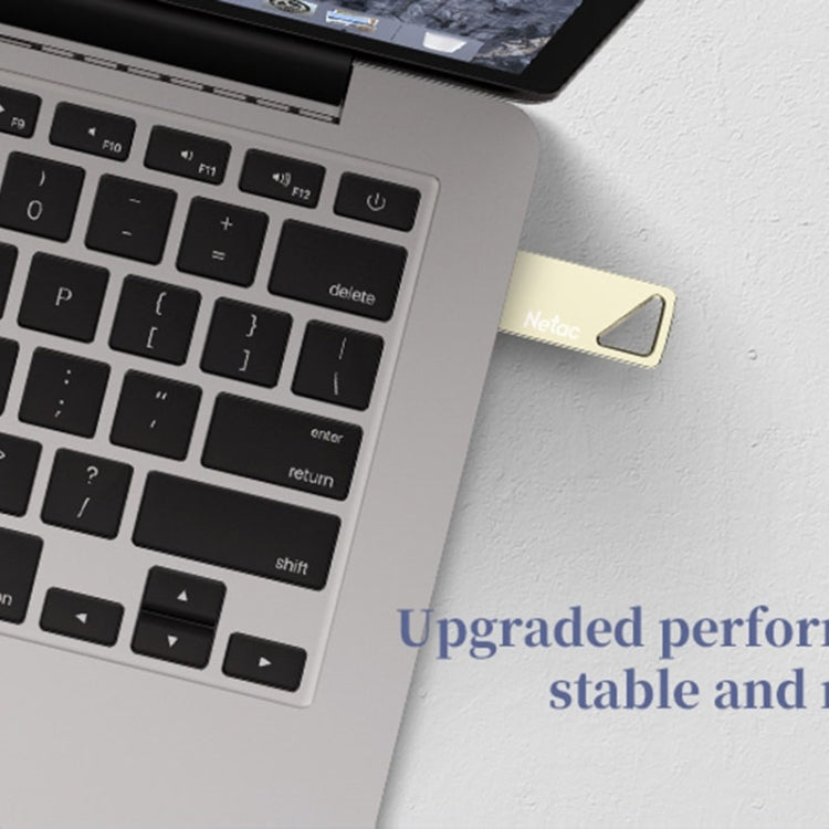 Netac朗科 U326 64GB USB2.0小巧便攜式鋅合金U盤