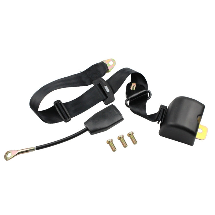 2條/盒 汽車駕駛員座椅安全帶 三點式自動伸縮安全帶