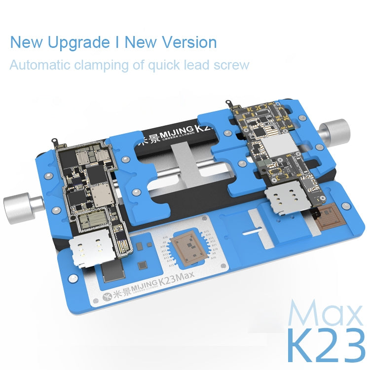 Mijing K23 Max 芯片多功能主板維護夾具適用於iPhone A9-A16芯片
