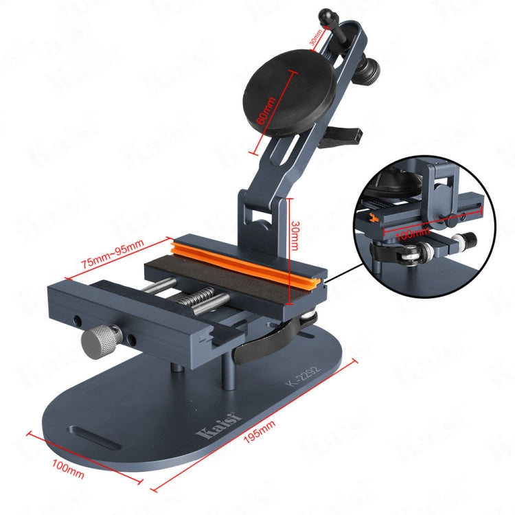Kaisi K-2292 2合1 360度旋轉多功能夾具