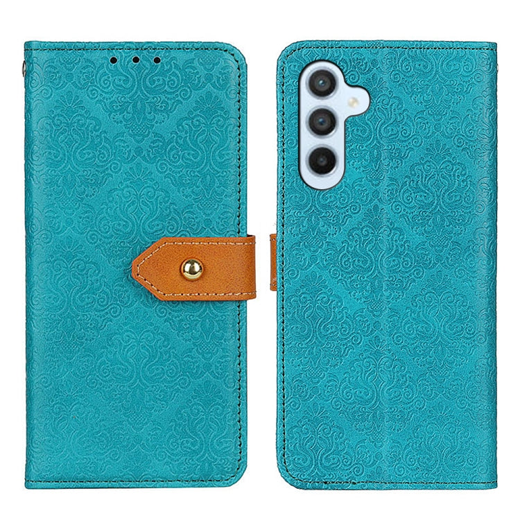 歐式壓花左右翻蓋手機皮套, For Samsung Galaxy M54 5G, For Samsung Galaxy S23 FE 5G, For Samsung Galaxy M34 5G, For Samsung Galaxy A05s 4G, For Samsung Galaxy Xcover7, For Samsung Galaxy S24+, For Samsung Galaxy A15, For Samsung Galaxy S24, For Samsung Galaxy S24 Ultra