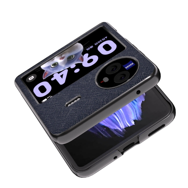 ABEEL 十字紋真皮手機殼