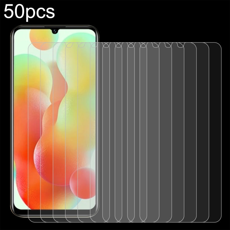 50個一賣 0.26mm 9H 2.5D 半屏鋼化玻璃保護膜