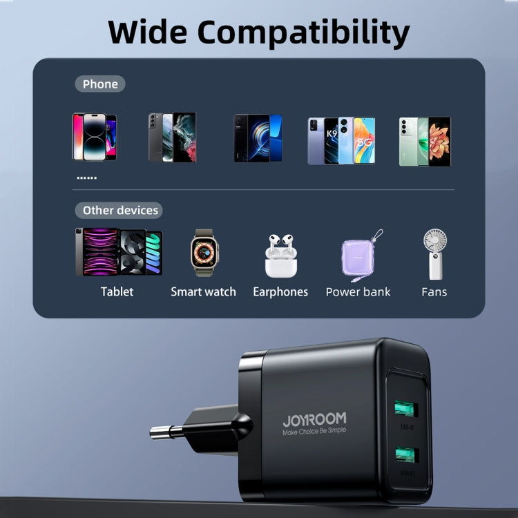 JOYROOM JR-TCN01 2.4A 雙口USB充電器