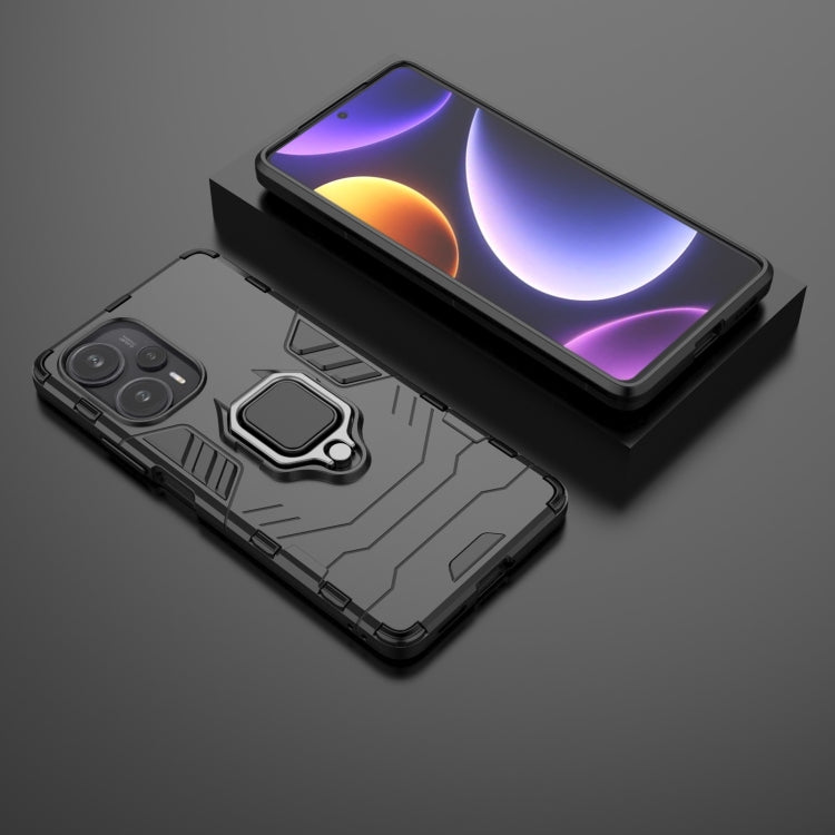 黑豹PC + TPU磁吸指環支架手機殼, For Xiaomi Redmi Note 12 Turbo, For Xiaomi 13 Ultra