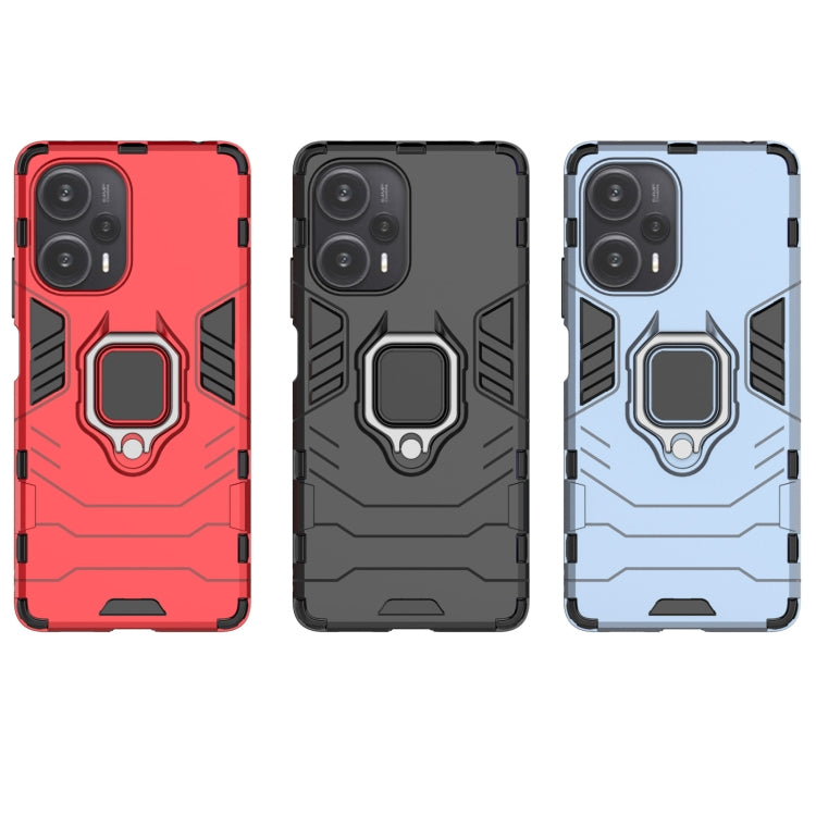 黑豹PC + TPU磁吸指環支架手機殼, For Xiaomi Redmi Note 12 Turbo, For Xiaomi 13 Ultra