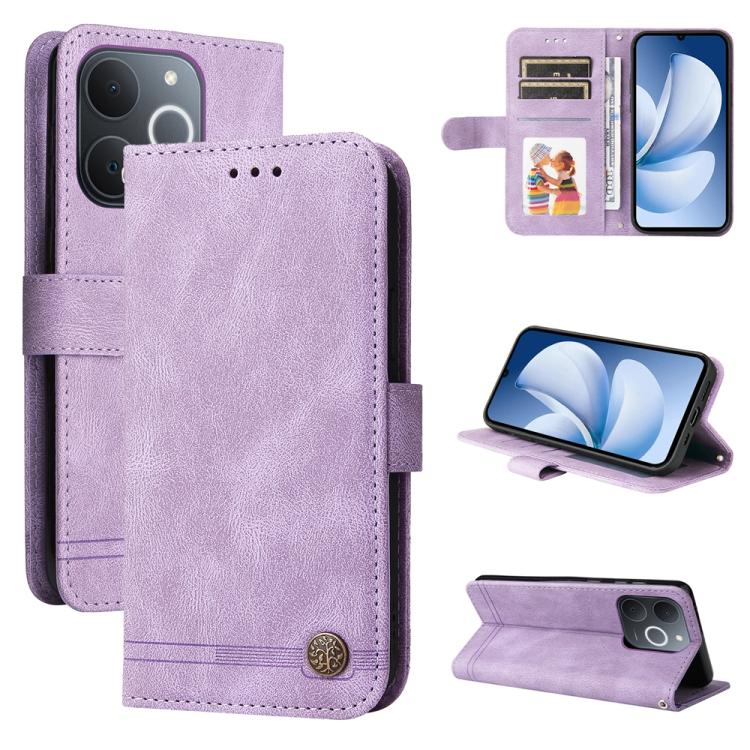 膚感生命樹金屬扣手機皮套, For Realme 15x 5G India / Realme C85 5G, For Realme C85 Pro 4G, For Realme 15T 5G, For Realme Narzo 80 Lite 4G / C71 India, For Realme 15 5G / Realme 15 Pro 5G, For Realme C71 4G / C75 4G / 5G / 14x, For Realme 14 Global                  ...