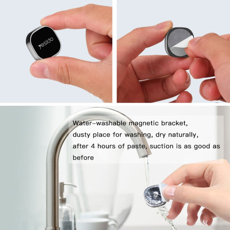 Yesido C81 車載中控台迷你磁吸支架, C81 (Black), C81 (Silver)