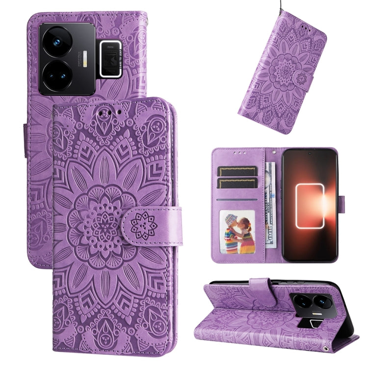 壓花向陽花手機皮套, For Realme C67 Global / 11 5G Taiwan Version, For Realme 11 4G Global, For Realme C53 / Narzo N53, For Realme 11, For Realme 11 Pro / 11 Pro+, For Realme C65 4G, For Realme C55, For Realme GT Neo 5 5G / GT3