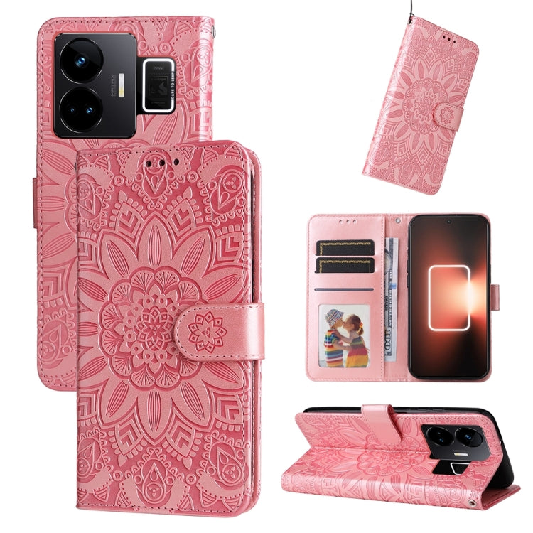 壓花向陽花手機皮套, For Realme C67 Global / 11 5G Taiwan Version, For Realme 11 4G Global, For Realme C53 / Narzo N53, For Realme 11, For Realme 11 Pro / 11 Pro+, For Realme C65 4G, For Realme C55, For Realme GT Neo 5 5G / GT3