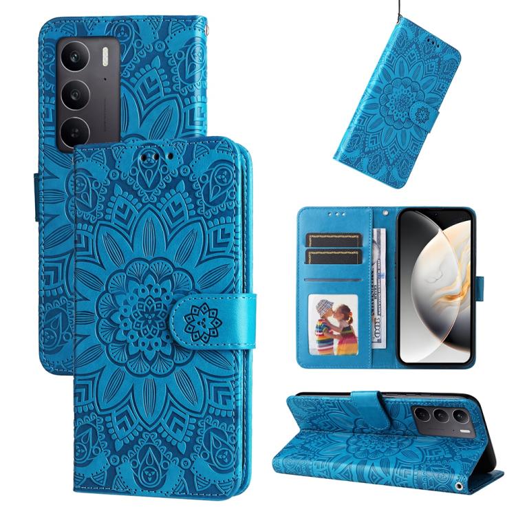 壓花向陽花手機皮套, For Realme 15x 5G India / Realme C85 5G, For Realme C85 Pro 4G, For Realme 15T 5G, For Realme Narzo 80 Lite 4G / C71 India, For Realme 15 5G / Realme 15 Pro 5G, For Realme C71 4G / C75 4G / 5G / 14x, For Realme 14 Global                     ...