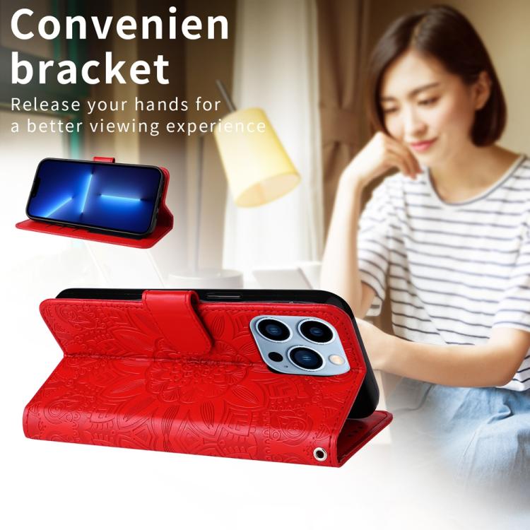 壓花向陽花手機皮套, For Realme GT 7 Pro, For Realme 13+, For Realme 13 Pro / 13 Pro+ / P1 Pro Global, For Realme GT 6 / GT Neo6 SE, For Realme C63 / C61  / Note 60, For Realme 12 5G, For Realme 12+, For Realme 12 Pro+, For Realme C67 4G Global