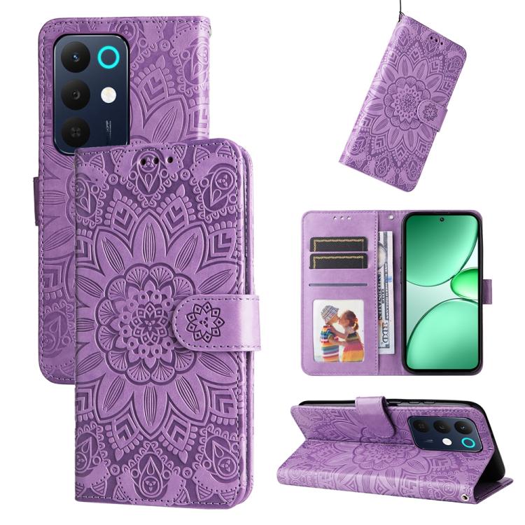 壓花向陽花手機皮套, For Realme 15x 5G India / Realme C85 5G, For Realme C85 Pro 4G, For Realme 15T 5G, For Realme Narzo 80 Lite 4G / C71 India, For Realme 15 5G / Realme 15 Pro 5G, For Realme C71 4G / C75 4G / 5G / 14x, For Realme 14 Global                     ...