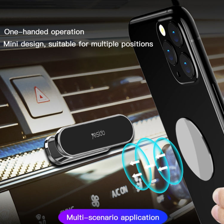 Yesido C82 車載360度旋轉磁吸支架, C82 (Silver), C82 (Black)