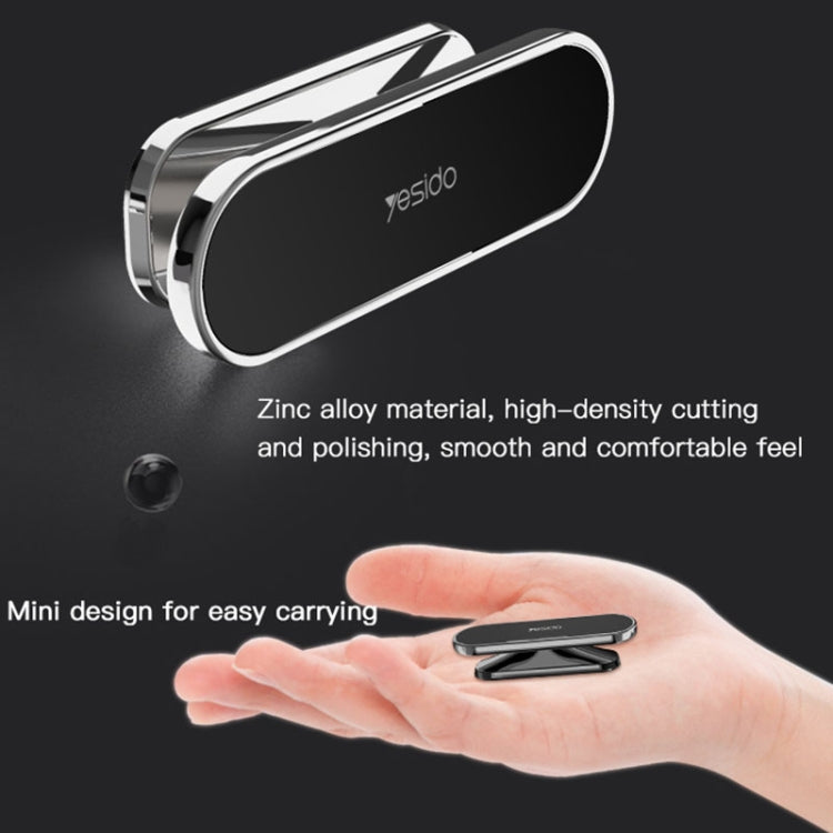 Yesido C82 車載360度旋轉磁吸支架, C82 (Silver), C82 (Black)