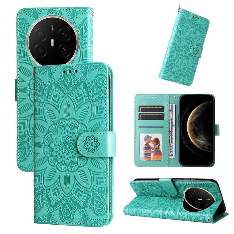 壓花向陽花手機皮套, For Huawei Mate 70 Air 5G, For Huawei nova 14 Lite, For Huawei Maimang 40 5G, For Huawei nova 14, For Huawei Enjoy 80, For Huawei nova 13 Pro, For Huawei nova 13 / nova 12, For Huawei Enjoy 70 Pro, For Huawei Enjoy 70