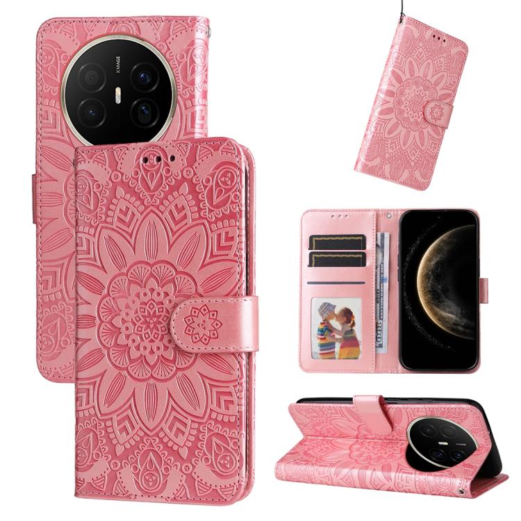 壓花向陽花手機皮套, For Huawei Mate 70 Air 5G, For Huawei nova 14 Lite, For Huawei Maimang 40 5G, For Huawei nova 14, For Huawei Enjoy 80, For Huawei nova 13 Pro, For Huawei nova 13 / nova 12, For Huawei Enjoy 70 Pro, For Huawei Enjoy 70