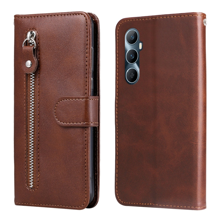 時尚小牛紋拉鏈手機皮套, For Realme C67 5G / 11 5G Taiwan Version, For Realme 11 4G Global, For Realme C53 / Narzo N53, For Realme 11, For Realme 11 Pro / 11 Pro+, For Realme C65 4G, For Realme C55, For Realme GT Neo 5 5G / GT3