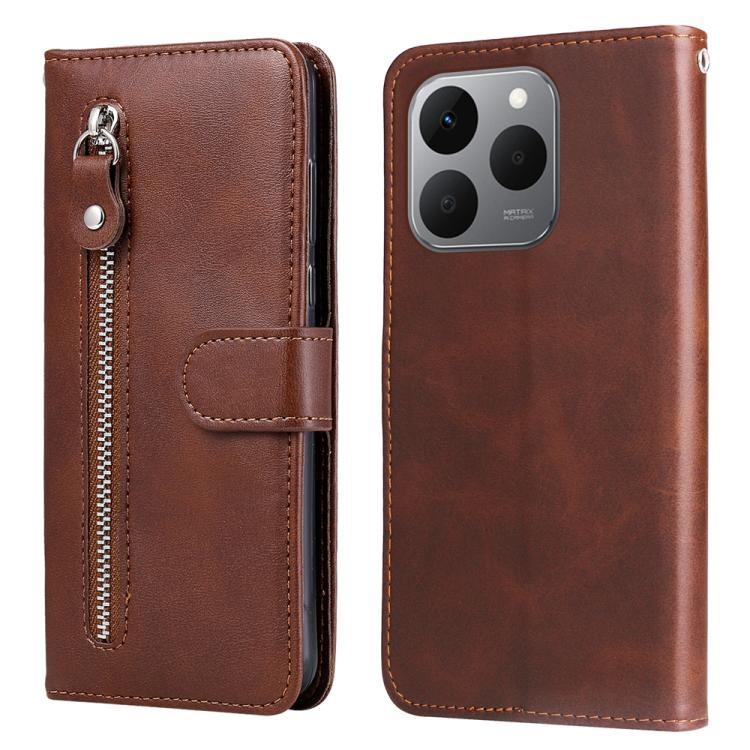 時尚小牛紋拉鏈手機皮套, For Realme 15x 5G India / Realme C85 5G, For Realme C85 Pro 4G, For Realme 15T 5G, For Realme Narzo 80 Lite 4G / C71 India, For Realme 15 5G / Realme 15 Pro 5G, For Realme C71 4G / C75 4G / 5G / 14x, For Realme 14 Global                   ...