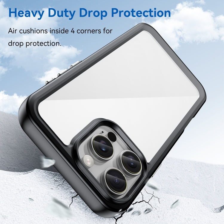 炫彩系列 亞克力+TPU手機殼, For iPhone 16 Pro Max, For iPhone 16 Pro, For iPhone 16 Plus, For iPhone 16, iPhone 16e, For iPhone 15 Pro Max, For iPhone 15 Pro, For iPhone 15 Plus