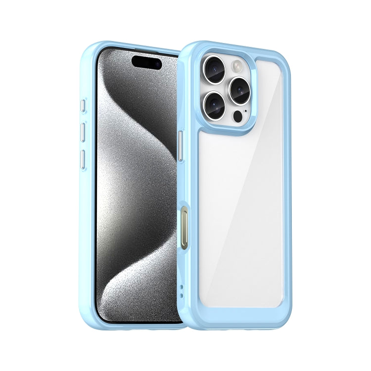 炫彩系列 亞克力+TPU手機殼, For iPhone 16 Pro Max, For iPhone 16 Pro, For iPhone 16 Plus, For iPhone 16, iPhone 16e, For iPhone 15 Pro Max, For iPhone 15 Pro, For iPhone 15 Plus