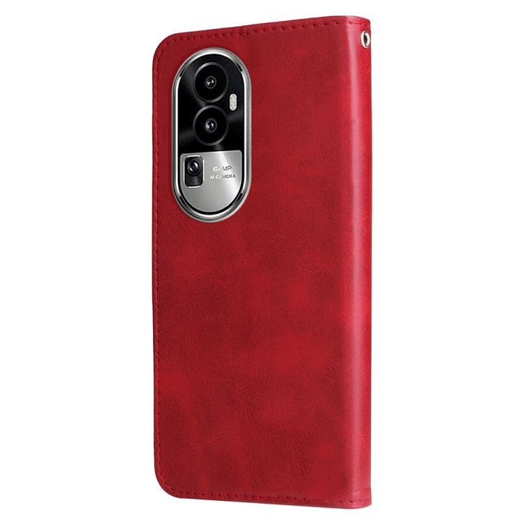 時尚小牛紋拉鏈手機皮套, For OPPO Reno10 5G / Reno10 Pro 5G Global, For OPPO A78 4G, For OPPO Find X8 Pro, For OPPO A79 5G