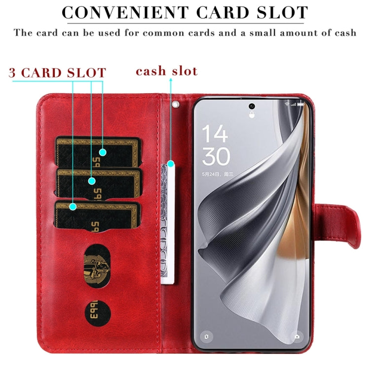 時尚小牛紋拉鏈手機皮套, For OPPO Reno10 5G / Reno10 Pro 5G Global, For OPPO A78 4G, For OPPO Find X8 Pro, For OPPO A79 5G