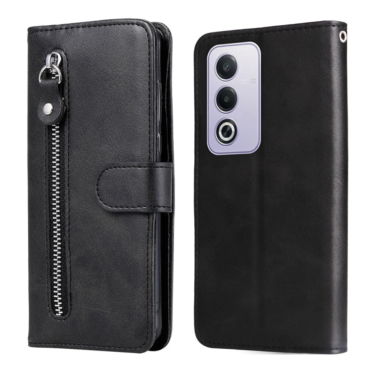 時尚小牛紋拉鏈手機皮套, For OPPO F29 5G Global, For OPPO A5 Pro 5G Global, For OPPO Reno13 F 4G / 5G, For OPPO A5 Pro China, For OPPO Find X8, For OPPO Reno12 F 4G, For OPPO Reno12 F 5G Global, For OPPO A3 Pro 5G Global / India, For OPPO Reno12 5G Global