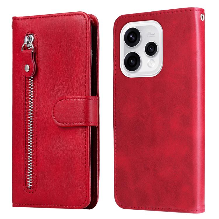 時尚小牛紋拉鏈手機皮套, For OPPO Reno15 F 5G, For OPPO Reno15 5G Global / Reno 15c 5G, For OPPO A6 4G / 5G / A6x 5G Global, For OPPO Find X9, For OPPO A6 Pro 4G / 5G Global / F31 5G, For OPPO Find X9 Pro, For OPPO Reno13 / Reno14 / Reno14 F 5G Global             ...