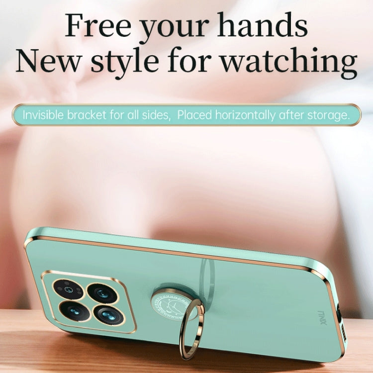 信立 直邊6D電鍍TPU手機殼帶指環支架, For Xiaomi 14, For Xiaomi Redmi Note 13 5G, For Xiaomi Redmi 13C 4G, For Xiaomi Redmi Note 13 Pro+, For Xiaomi Redmi Note 13 Pro, For Xiaomi Redmi K60 Ultra / Mi 13T