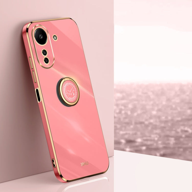 信立 直邊6D電鍍TPU手機殼帶指環支架, For Xiaomi 14, For Xiaomi Redmi Note 13 5G, For Xiaomi Redmi 13C 4G, For Xiaomi Redmi Note 13 Pro+, For Xiaomi Redmi Note 13 Pro, For Xiaomi Redmi K60 Ultra / Mi 13T