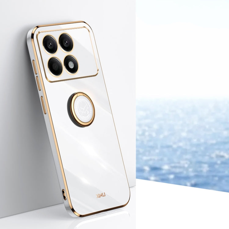 信立 直邊6D電鍍TPU手機殼帶指環支架, For Xiaomi Redmi Note 12R, For Xiaomi Redmi K70, For Xiaomi Redmi 12 4G, For Xiaomi Redmi Note 12S 4G, For Xiaomi Redmi Note 12 Pro 4G, For Xiaomi Redmi Note 12 Turbo