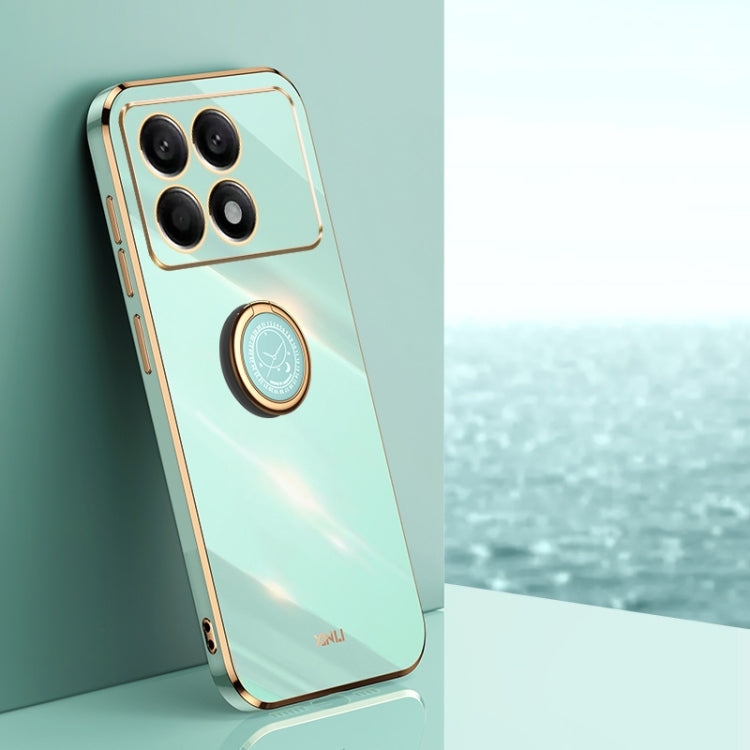 信立 直邊6D電鍍TPU手機殼帶指環支架, For Xiaomi Redmi Note 12R, For Xiaomi Redmi K70, For Xiaomi Redmi 12 4G, For Xiaomi Redmi Note 12S 4G, For Xiaomi Redmi Note 12 Pro 4G, For Xiaomi Redmi Note 12 Turbo