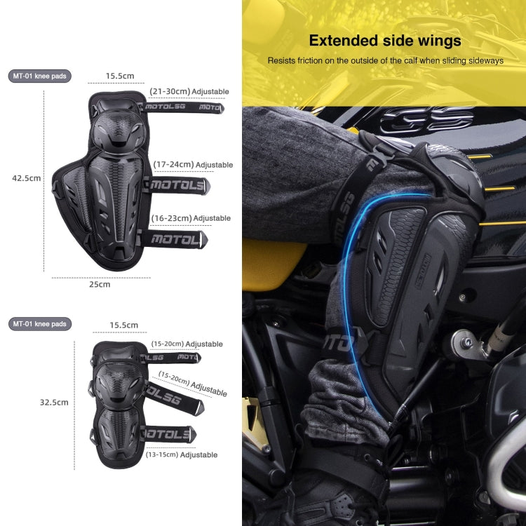 Motolsg 長側翼加寬摩托車自行車騎行護具