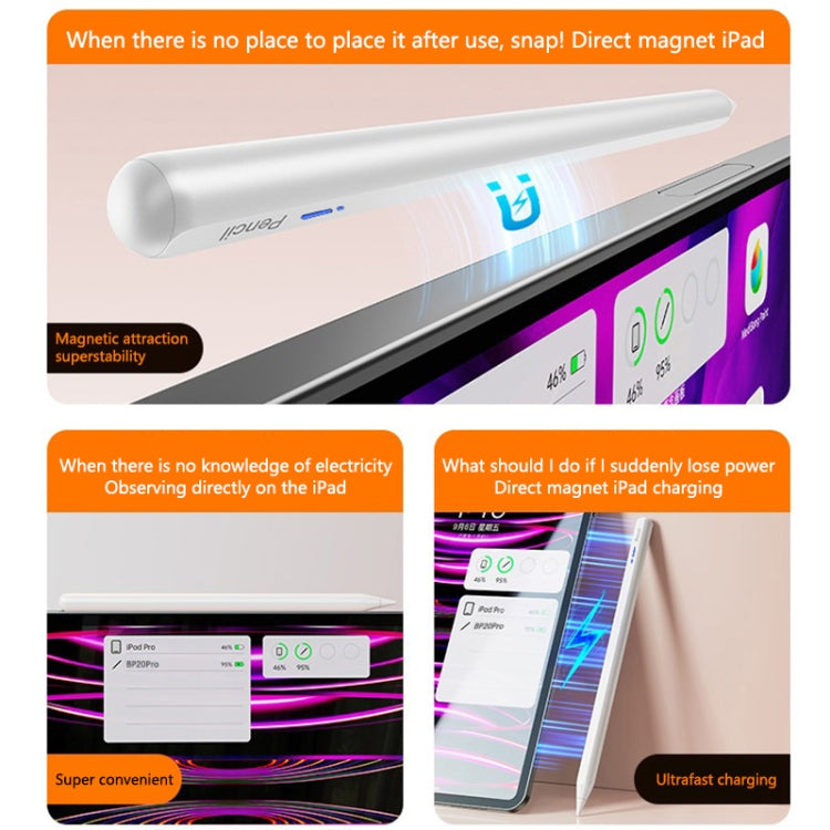 BP20Pro 磁吸無線充主動式藍牙手寫筆