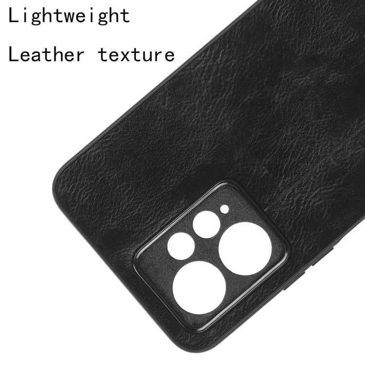 車線牛紋PC+PU+TPU手機保護殼, For Xiaomi Redmi Note 12 4G Global