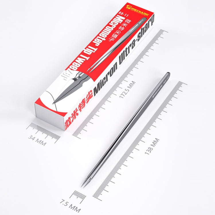 Mechanic KA-11 無磁性微米尖頭鑷子