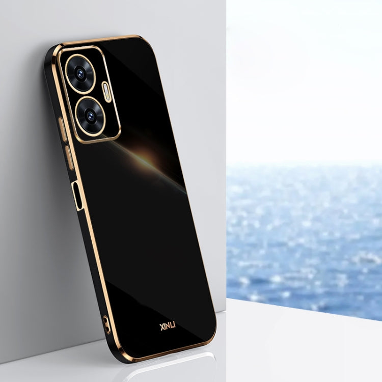 XINLI 直角6D電鍍金邊手機殼