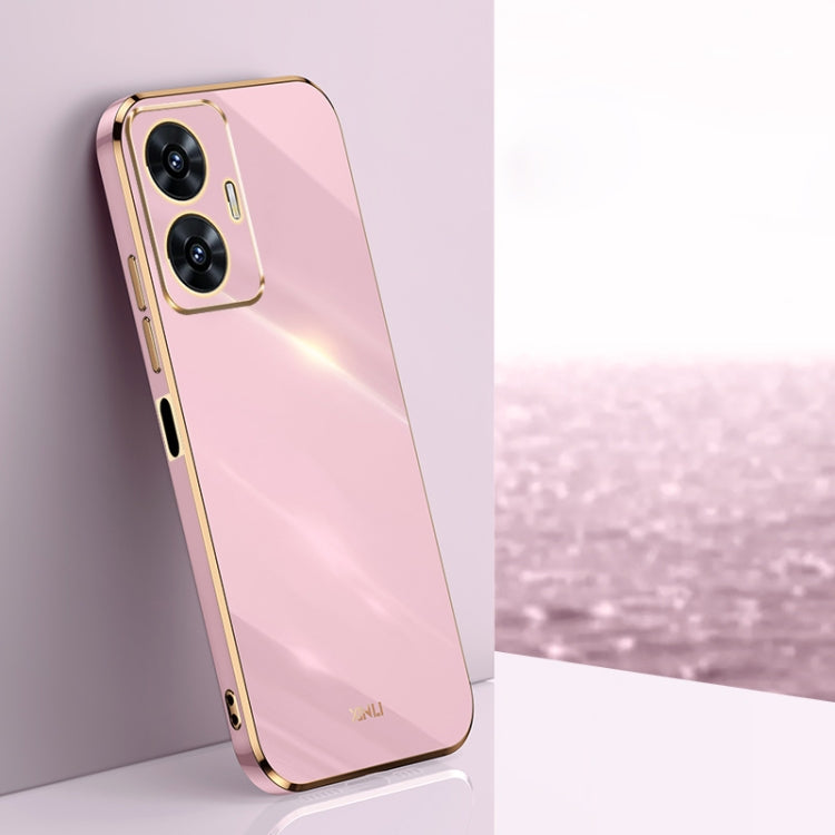 XINLI 直角6D電鍍金邊手機殼