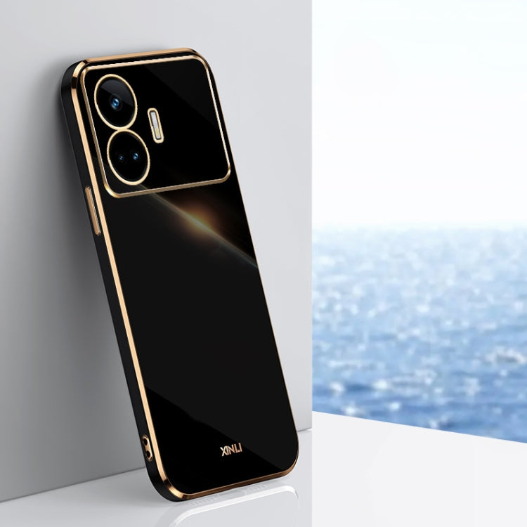XINLI 直角6D電鍍金邊手機殼
