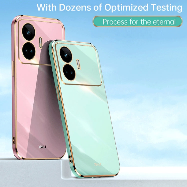XINLI 直角6D電鍍金邊手機殼